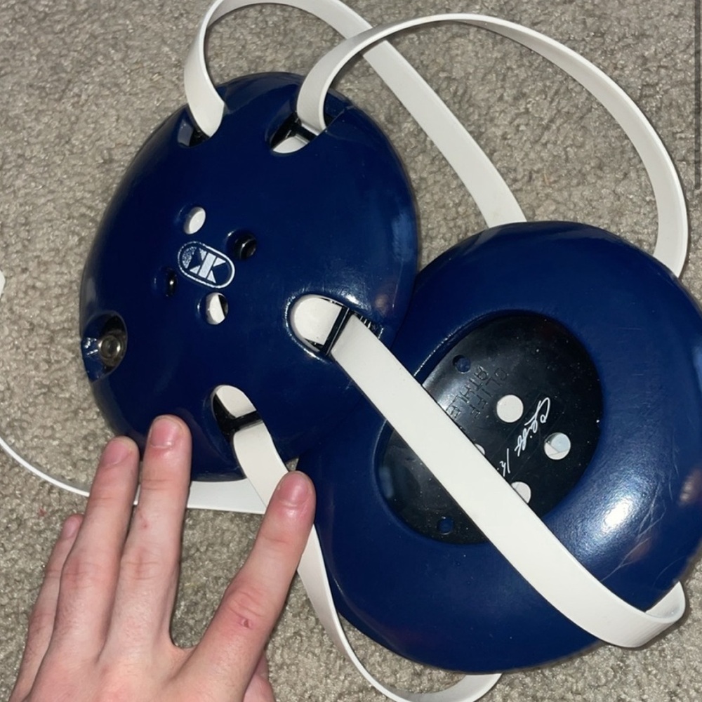 Blue uva headgear never worn